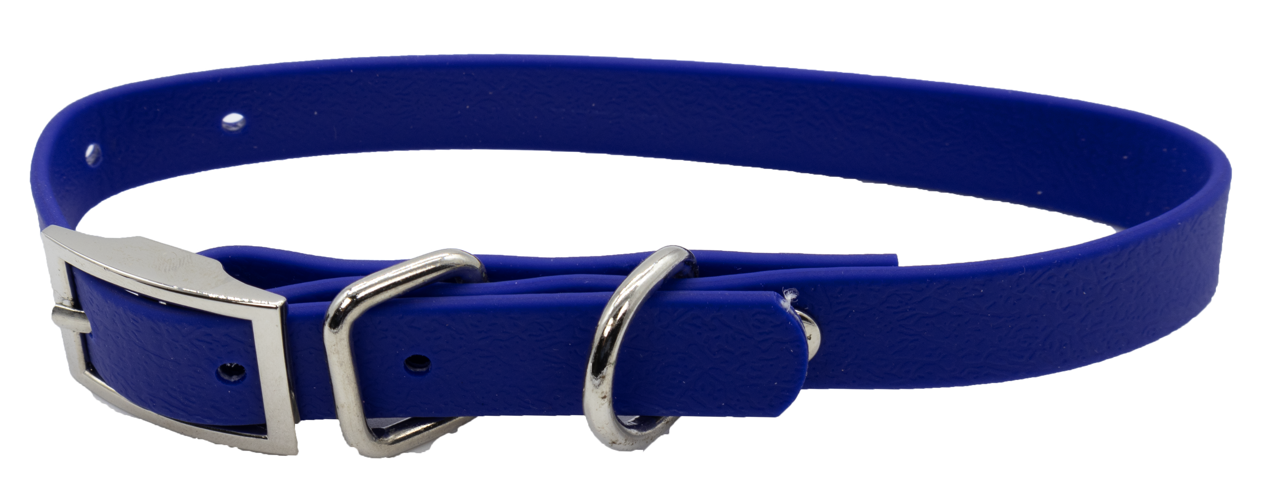 Collar Perro Nylon tacto piel Azu Ch