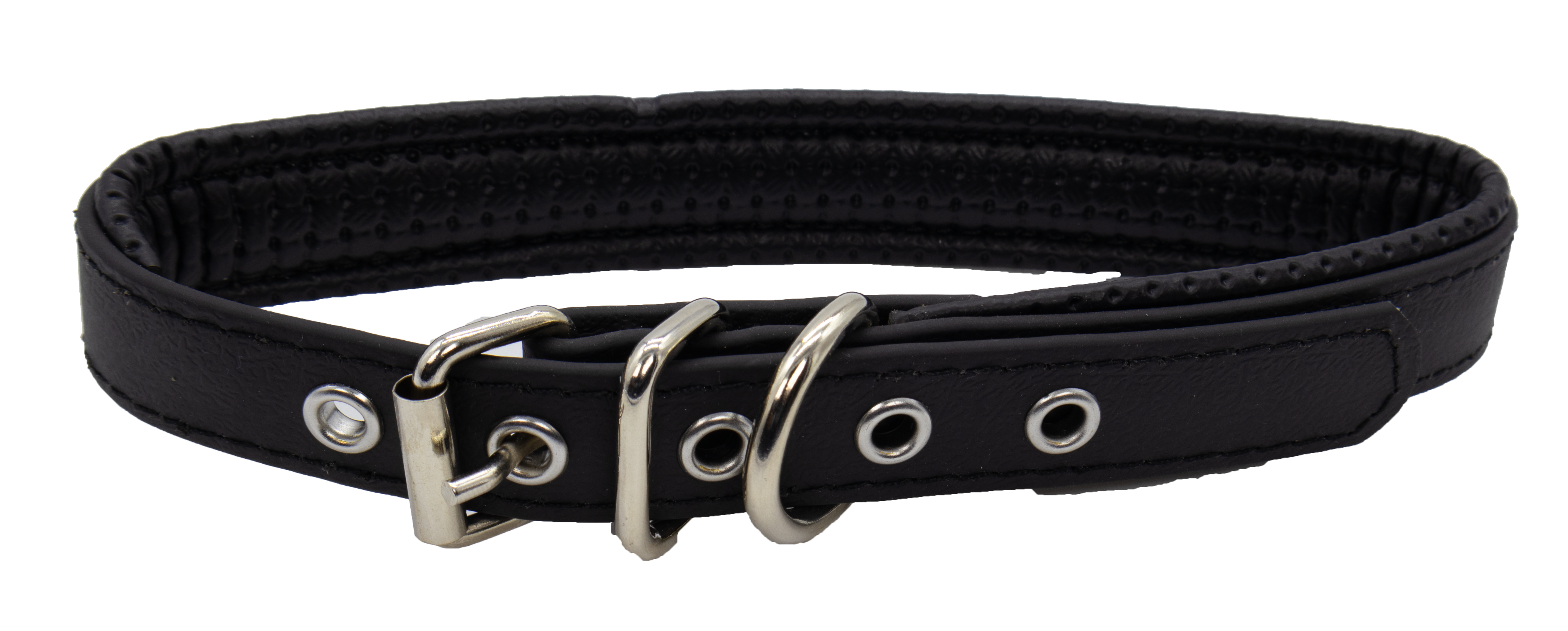 Collar Perro Doble con Interior Protector Neg Ch